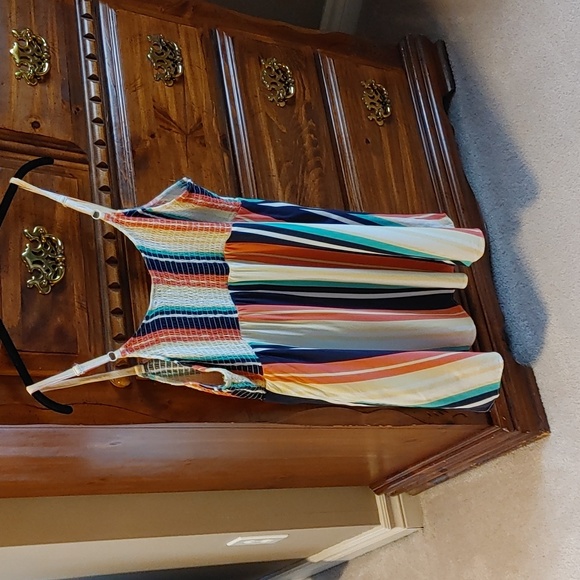 Torrid Size 1 Striped BabyDoll Top Plus size - Picture 3 of 7